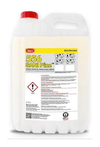556 Sani Pine – Pine Scent Sanitizer · 6 in 1 Cleaner