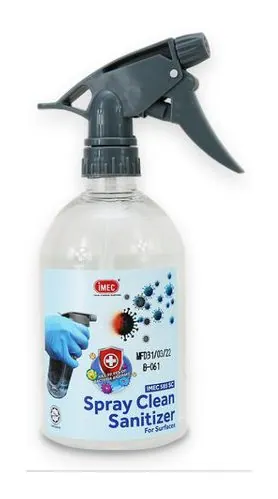 585SC Spray Clean Sanitizer 75% – Spray Clean Sanitizer · 75% Alcohol