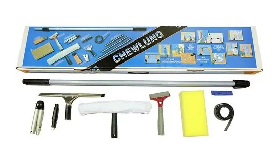 C10 Window Cleaning Complete Set – Brushes, brooms & squeegees