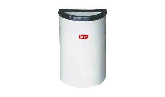 FG6 Fiberglass Semiround Ashtray Bin – Indoor & pedal bins