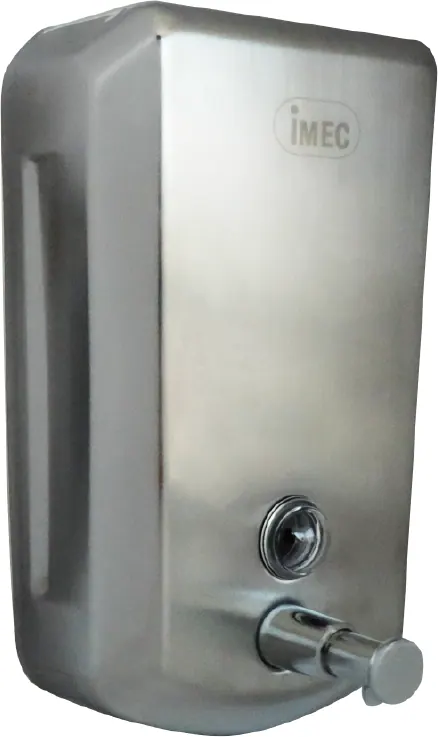 IS1000V Refillable Stainless Steel Liquid Soap Dispenser – Refillable Stainless Steel Liquid Soap Dispenser (Matt, Vertical)