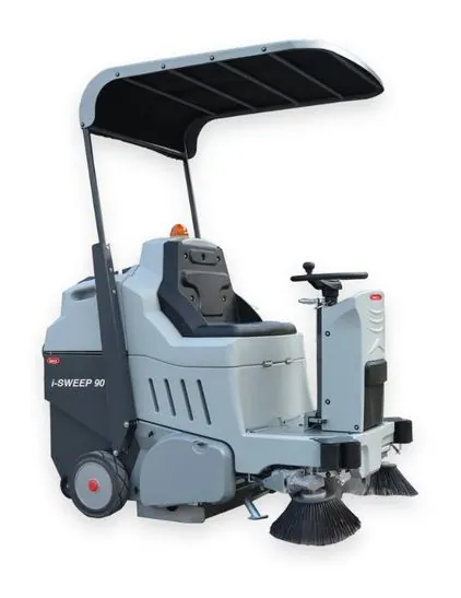 Ride-On Sweeper i-SWEEP 90 – Ride-On Sweeper, Battery Driven