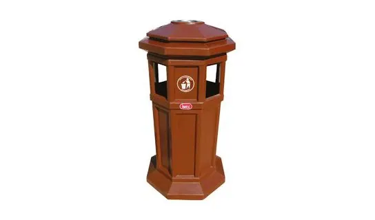 Waste Standing Rubbish Bin PE-P130 – Indoor & pedal bins