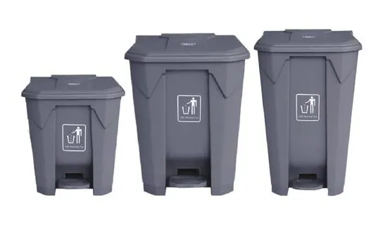 ST45 / 68 / 88 Air Tight Hygiene Step-on Bin – Indoor & pedal bins