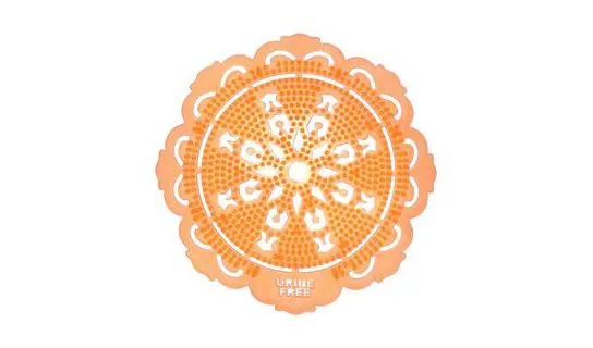 Urinefree Orange – Scented Urinal Screen Mat