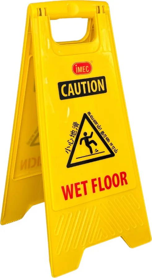 XTRA A Floor Sign – Floor Sign with 4 Languages, 24" H