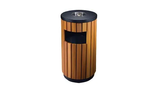 LD-WORB-245/W Artificial Wood Indoor & Outdoor Bin – LEADER Artificial Wood Indoor & Outdoor Bin