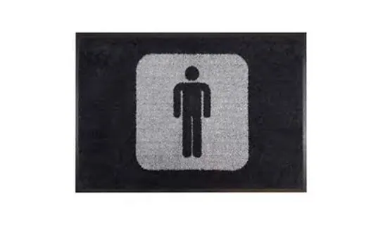 Classic Solution Toilet Sign Mat – Dustshield · Entrance mats (M+A / Waterhog / Classic)