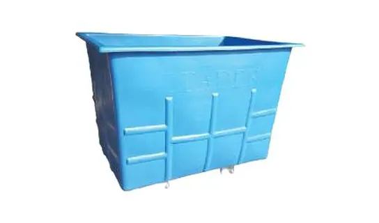 PLT-1054 Laundry Trolley / Storage Container – LEADER Laundry Trolley / Storage Container