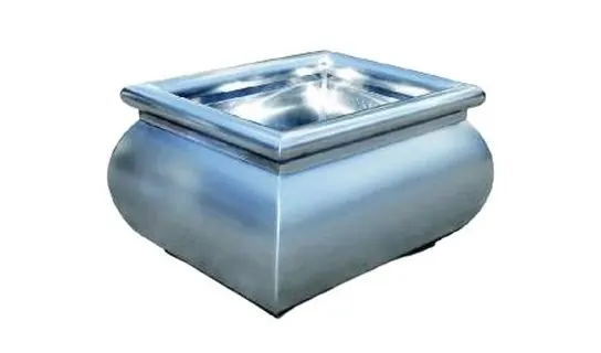 PNP-1313/SS Stainless Steel Planter Pot – LEADER Stainless Steel Planter Pot