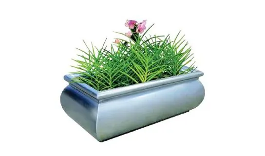 PNP-1314/SS Stainless Steel Planter Pot – LEADER Stainless Steel Planter Pot
