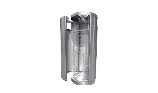 RAB-141/SS Stainless Steel Outdoor Bin – LEADER Stainless Steel Outdoor Bin