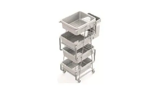 RC-3TT-1105/SS Restaurant / Platform / Metal Trolley – Kitchen & restaurant trolleys