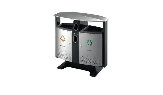 RECYCLE-099/EX Stainless / Powder-coated Recycle Bin – LEADER Stainless / Powder-coated Recycle Bin