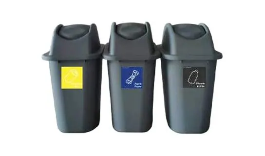 RECYCLEASTER24/35 Polyethylene / Fibreglass Bin & Recycle Bin – LEADER Polyethylene / Fibreglass Bin & Recycle Bin