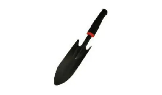 12.5" Small Shovel Garden Trowel Black – Gardening