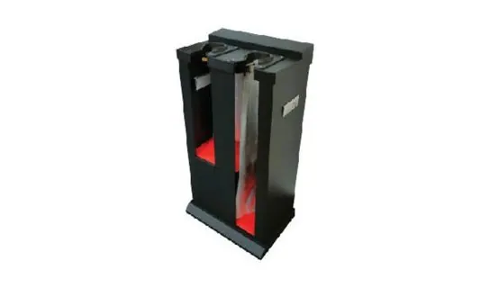 Black Coated Umbrella Bag Wrapping Stand - Double (F Series) – Planters & outdoor furniture