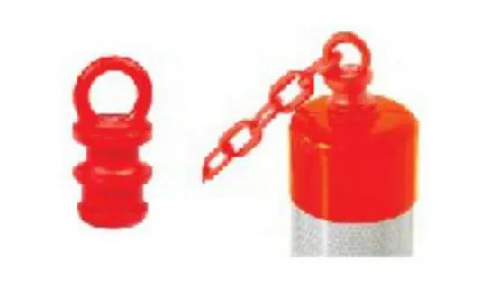 Elastic Pole Chain Holder – Bollards, traffic & safety