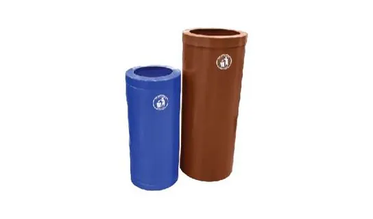 Moon 45 / Blue Sea 45 open top / ashtray top – Recycle bins