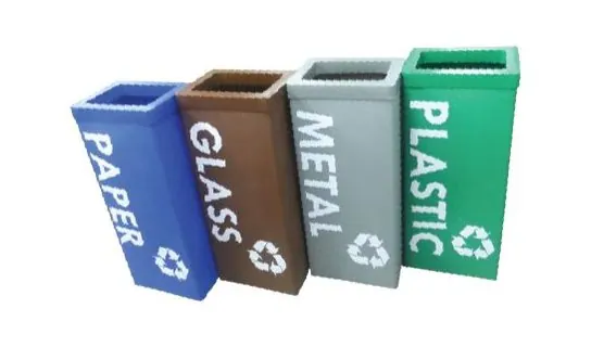 More PE recycle named styles – Recycle bins