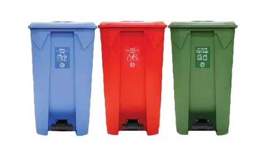 Recycle TT pedal bin 3-in-1 (CM3A) – Recycle bins