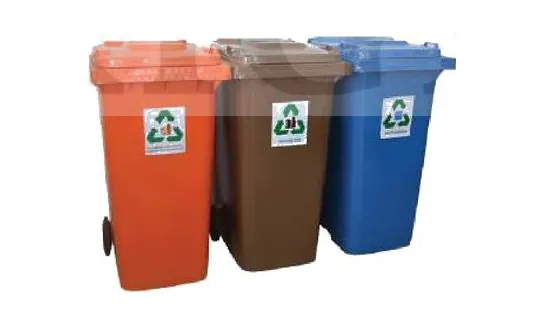 RECYCLEBP120/240 Polyethylene / Fibreglass Bin & Recycle Bin – LEADER Polyethylene / Fibreglass Bin & Recycle Bin