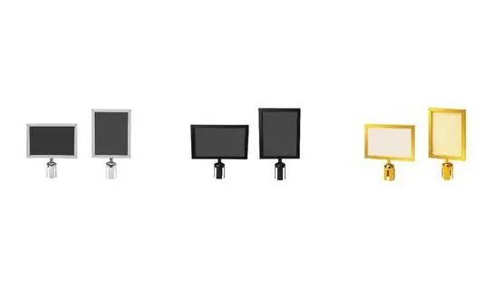 Slip in Frame - A4 (Vertical / Horizontal) – Signs, queue & sign stands