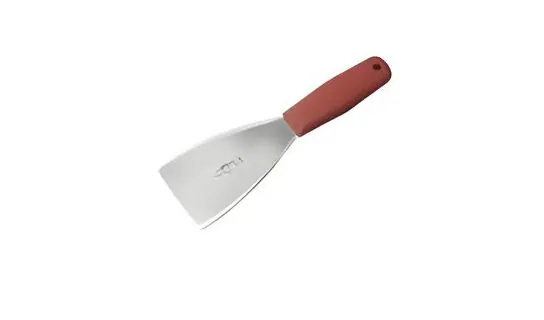 Stainless Steel Scraper 3” / Plastic handle – Brushes, brooms & squeegees