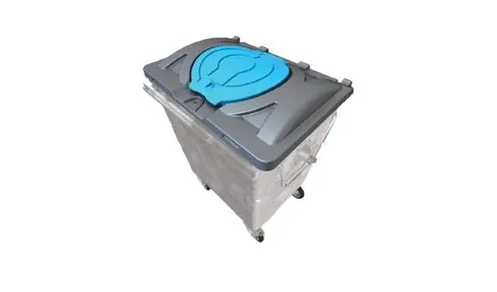 STORM1100L Mobile Garbage / Leach / RoRo Bin – LEADER Mobile Garbage / Leach / RoRo Bin